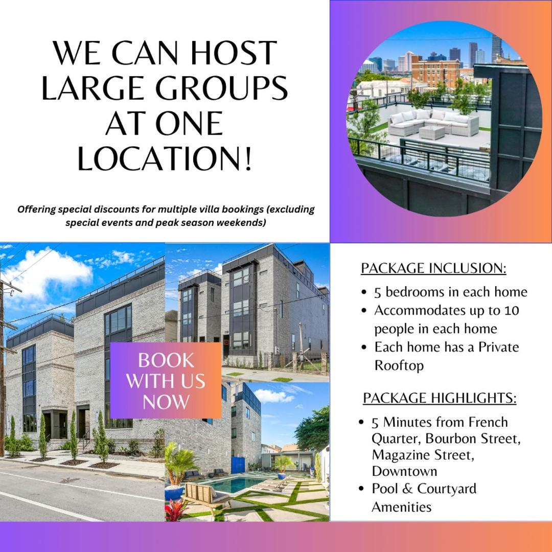 Galaxy Rooftop Villa New Orleans Dış mekan fotoğraf